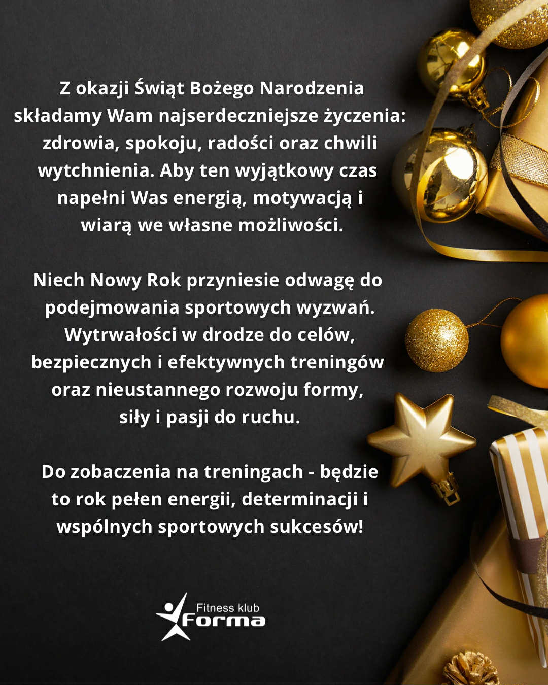 WESOŁYCH ŚWIĄT !
