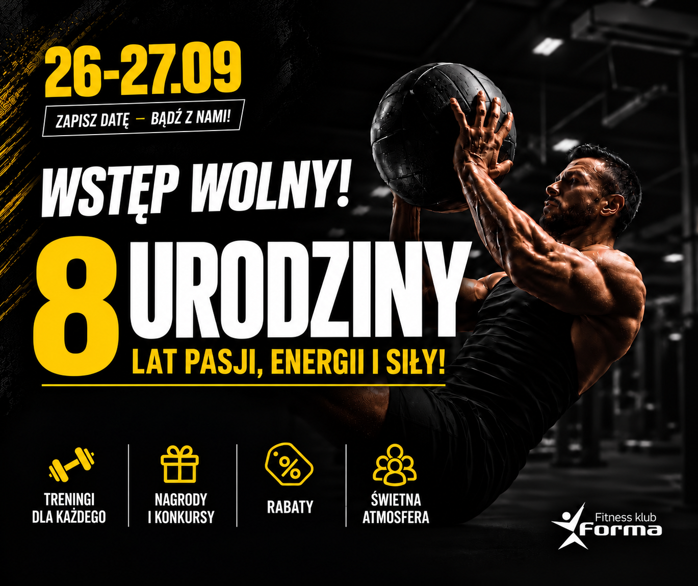 To już 8 lat, jak jesteśmy z Wami!